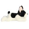 Aurora Medium French Bulldog Pup Flopsie Adorable Stuffed Animal White 12" - 3 of 4