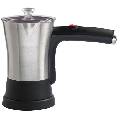 Brentwood 4-Cup Stainless Steel Turkish Coffee Maker in Multicolored