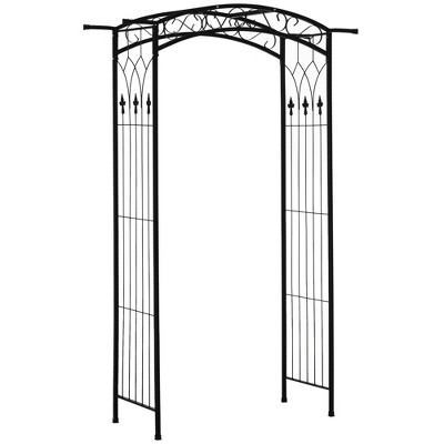 78 in. x 120 in. Backdrop Stand, Arch Stand for Wedding, Party, Arbor