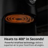 Aria Premium 2 Qt. Air Fryer Retro Style Ceramic Non Stick Dishwasher Safe - 3 of 4