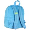 Sesame Street Backpack for Kids Plush Cookie Monster Smile Face 12 inch School Travel Book Bag - 4 of 4