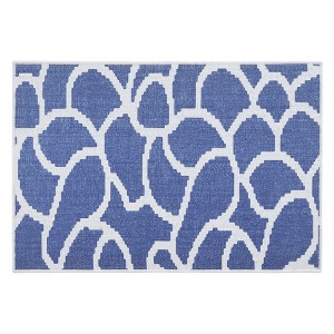 Sussexhome Stone Collection Cotton Heavy Duty Low Pile Area Rug , 2' x 3' - 1 of 4