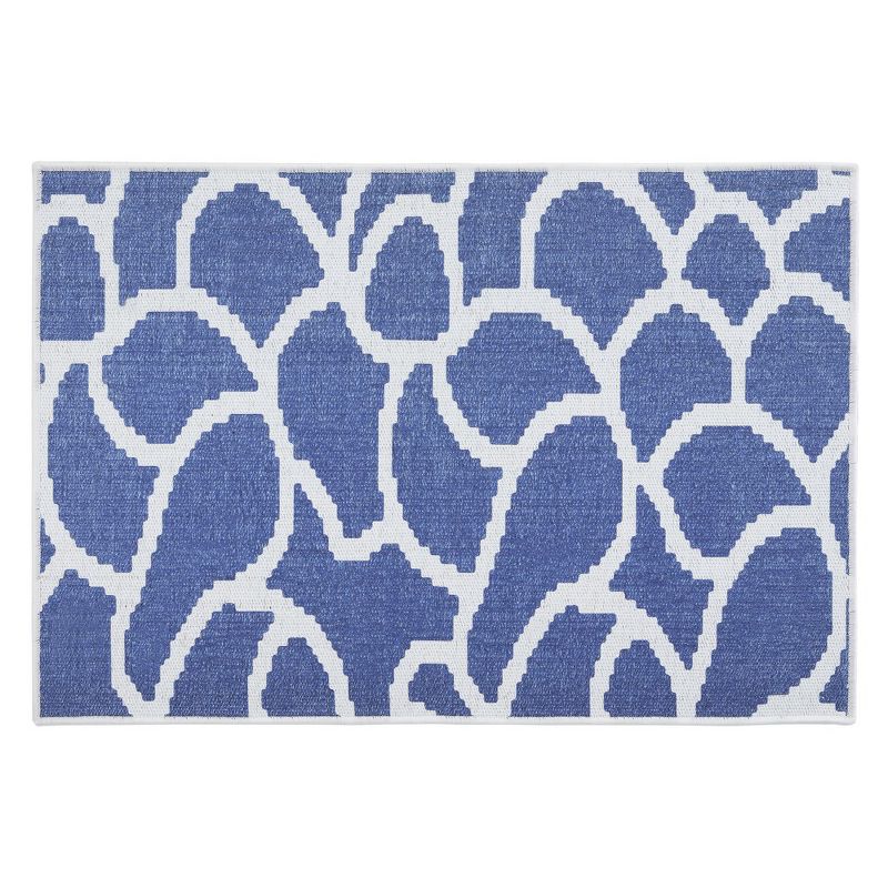 Sussexhome Stone Collection Cotton Heavy Duty Low Pile Area Rug , 2' x 3', 1 of 7