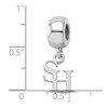 Black Bow Jewelry Sterling Silver Sam Houston State Bearkats NCAA Bead Charm - 3 of 4