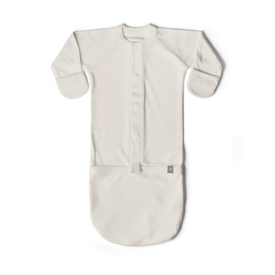 Image of Goumikids Viscose Made from Bamboo + Organic Cotton Convertible Baby Gown