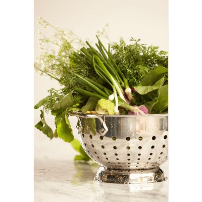 All-Clad 1.5 Quart Stainless Steel Colander with Handles