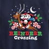 Boys' - Disney - Mickey and Minnie Reindeer Crossing Christmas Graphic Long Sleeve Fleece Sweatshirt - 2 of 4