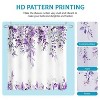 LunaLulinlk Purple Eucalyptus Fabric Shower Curtain - 4 of 4