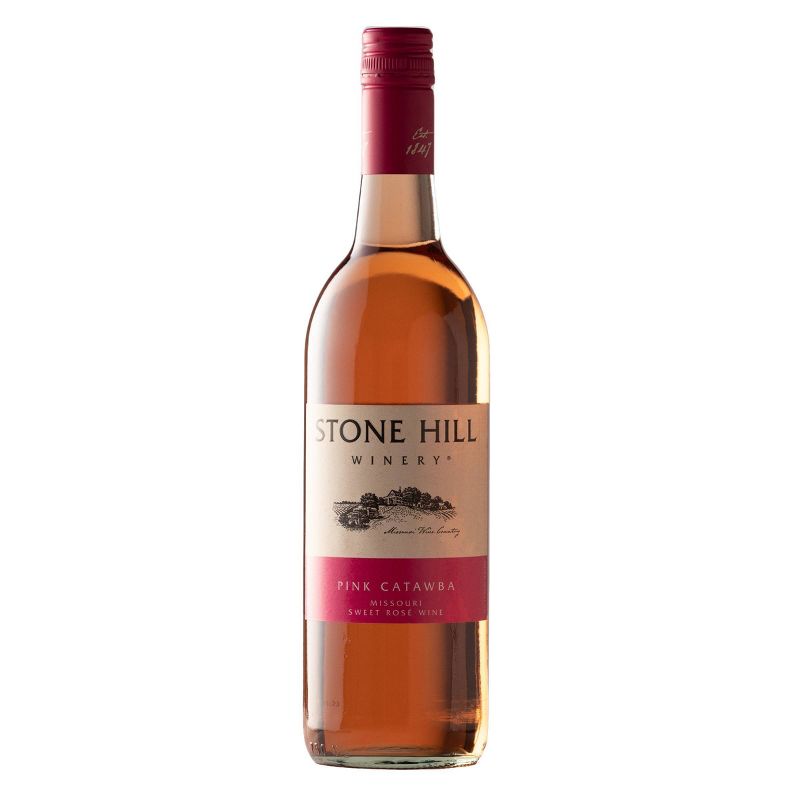 Stone Hill Pink Catawba Wine - 750ml Bottle, 1 of 6