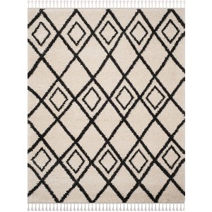 Moroccan Fringe Shag MFG244 Power Loomed Indoor Rugs - Safavieh - 1 of 4