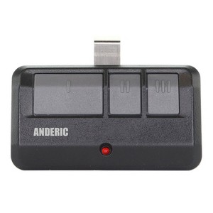 Anderic 893MAX Universal Garage Door Opener Remote Control for Liftmaster for Purple, Yellow, Green, Red, and Orange Learning Key - 1 of 4