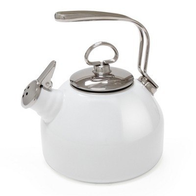 Chantal Classic White Enamel-on-steel Quart Kettle Target