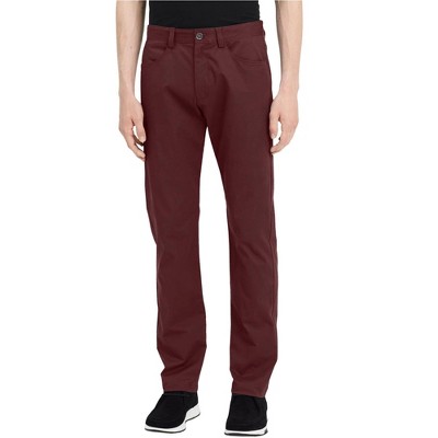 Calvin Klein Mens Sateen Bowe Casual Chino Pants