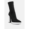 Rabha Contrasting Platform Detail Sock Boots Women - 2 of 4
