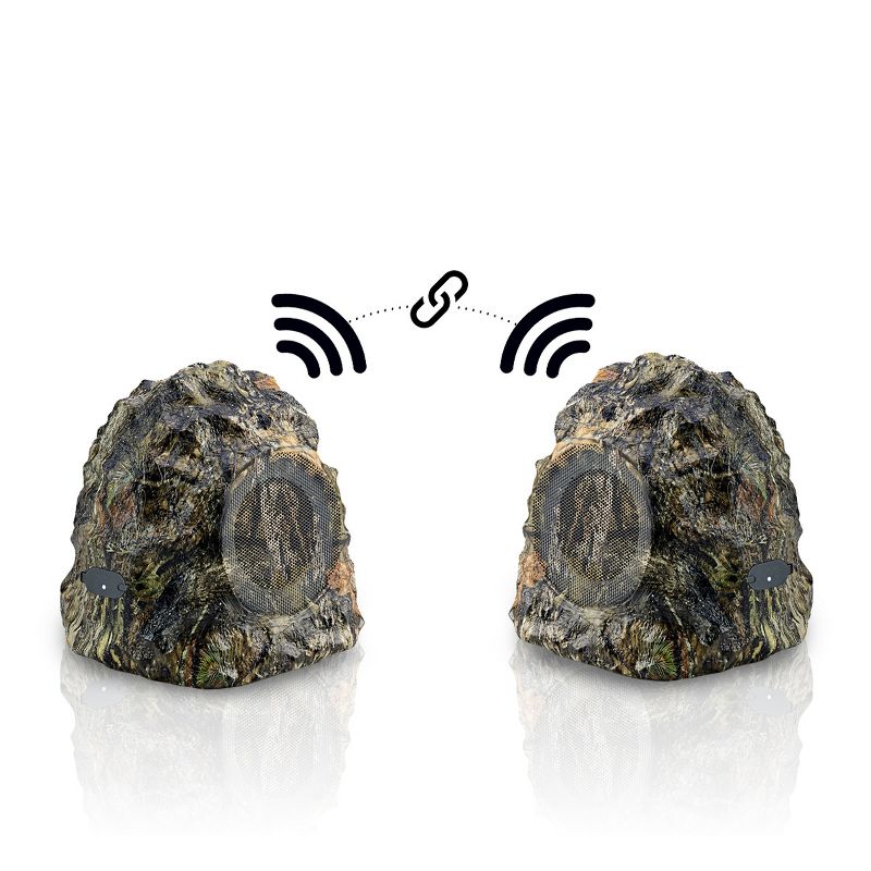 iHome Audio  Bluetooth Rock Speakers - Pair (Camo), 3 of 16