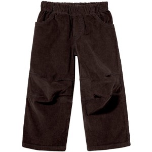 City Threads Boys/Kids Soft Stretch Corduroy Pants with Knee Articulation - USA-Made - Matching Stitch - 1 of 4