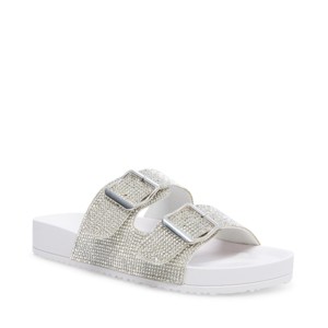 Teddy-R Rhinestone Footbed Sandal - 1 of 4