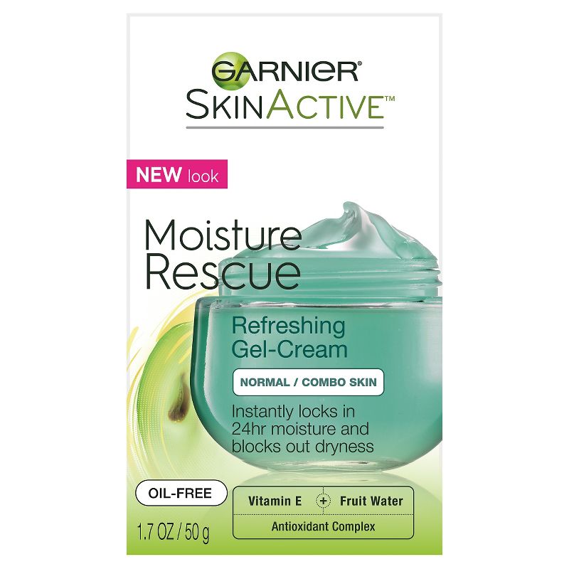 Garnier SkinActive Moisture Rescue Face Moisturizer - Normal/Combo - 1.7oz, 1 of 7