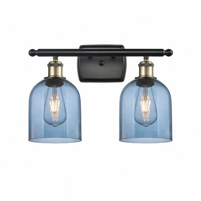 Bella - 2 Light Bath Vanity In Industrial Style-10.5 Inches Tall and 15.5 Inches Wide