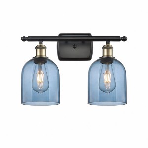 Bella - 2 Light Bath Vanity In Industrial Style-10.5 Inches Tall and 15.5 Inches Wide - 1 of 1