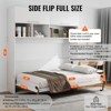 VEVOR Murphy Bed Kit, Twin Size, Deluxe DIY Wall Bed Mechanical Hardware Kit, Pneumatic Lever Heavy Duty Bed Frame Support, Folding Bed Space ,Black - 4 of 4