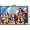 Trends International One Piece: Wano Country - Sailing Crew Framed Wall Poster Prints - 3 of 4