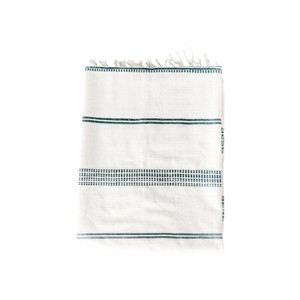 Slickblue Cotton Striped Throw Blanket, 38 x 72 Inch Lightweight Decorative Cover in Multiple Colors - 1 of 4
