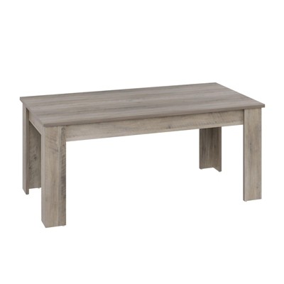 Dining Table for 4-6, Rectangular Dining Room Table, Kitchen Table with Large Table Top, Dinner Table, Farmhouse Dining Table