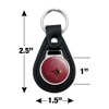 St. John Fisher College Primary Logo Black Leather Keychain - 2 of 4