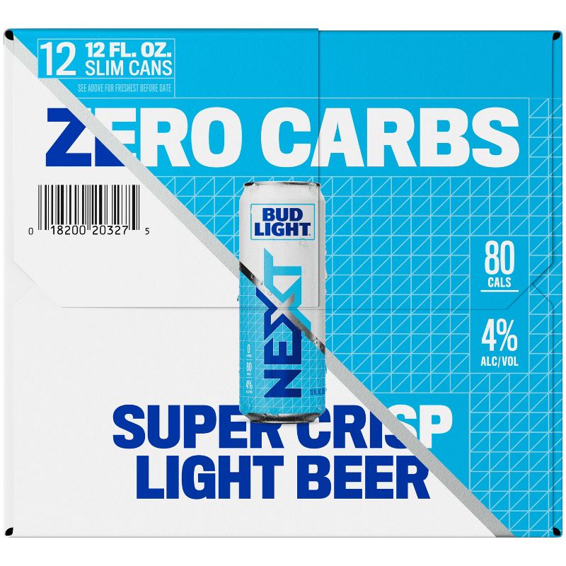 Bud Light Next - 12pk/12 fl oz Cans, 4 of 12