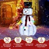 Karl Home 4FT Lighted Snowman Christmas Yard Decorations - 4 of 4
