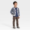 Toddler Boys' Carpenter Denim Pants - Cat & Jack™ Brown - 3 of 3