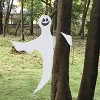 Joyfy Halloween Tree Wrap Ghost Decoration, 53'' Bendable Tree Wrap Ghost Prop, Scary Party Gifts Decor, Porch Yard Garden Tree Holiday Supplies - 2 of 4