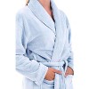 ADR Plush Robe for Women, Long Hooded Fleece Robe with Hood, Plus Size - 3 of 4