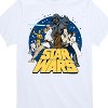 Boys' - Star Wars - Luke Skywalker and Friends Retro Short Sleeve Graphic T-Shirt - 2 of 4
