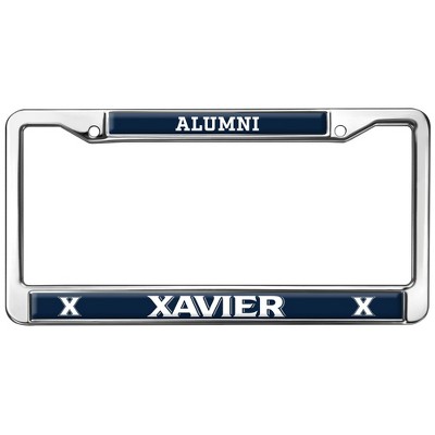 Xavier University Alumni Design Full Size Standard License Plate Metal Frame