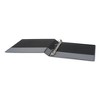 Universal Slant D-Ring View Binder, 3 Rings, 1" Capacity, 11 x 8.5, Black - 3 of 4