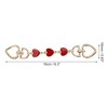 Unique Bargains Durable Heart Bag Extender Chain 1 Pc - 2 of 4