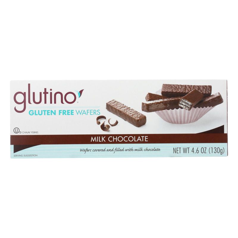 Glutino Gluten-Free Milk Chocolate Covered Wafers - Case of 12/4.6 oz, 2 of 6
