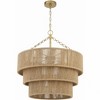Crystorama Lighting Shyla 10 - Light Chandelier in  Soft Gold - 3 of 4