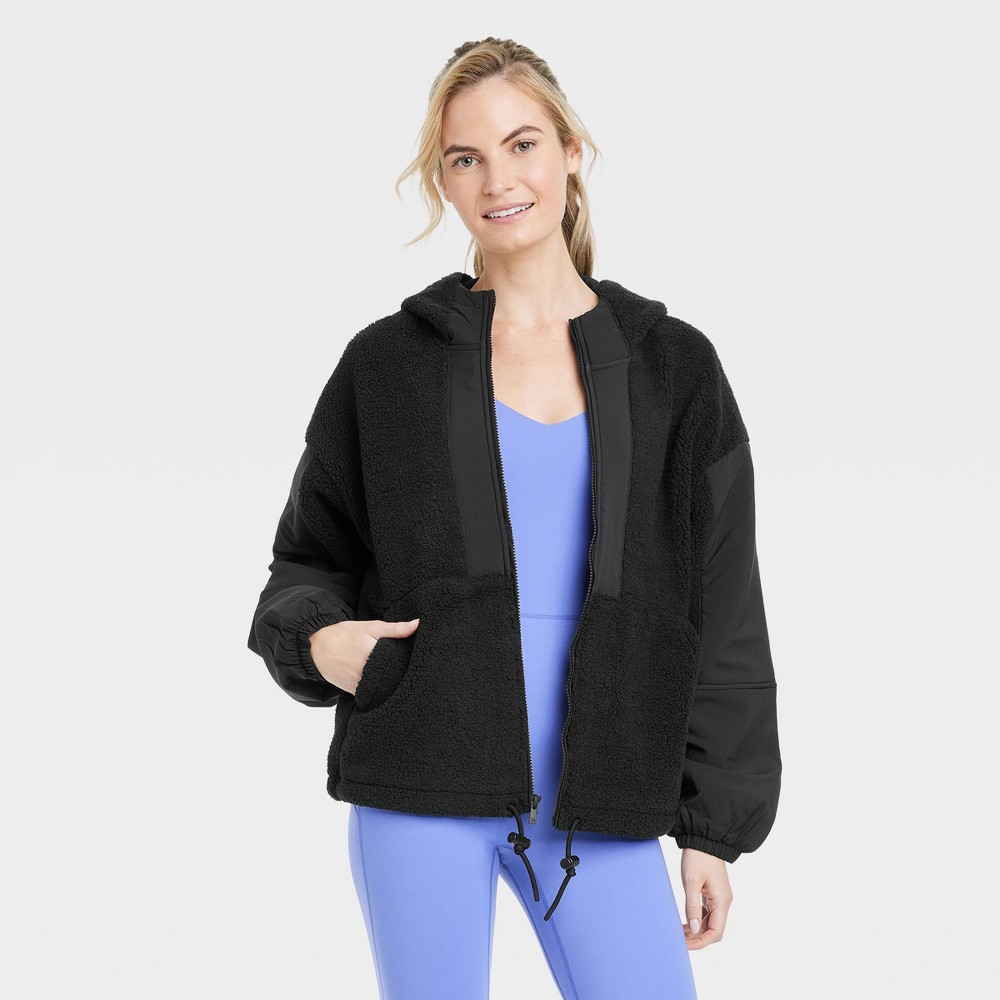 Women's Full-Zip Jacket - All in Motion Black XL