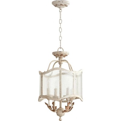 Quorum Lighting Salento 4-Light Dual Mount Pendant, Persian White, 13W, 20.5H