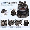 Clear Backpack for School, Heavy Duty PVC Transparent Bookbag, Stadium Approved See Through Backpack for Sports, Concerts, Travel, Events - 4 of 4