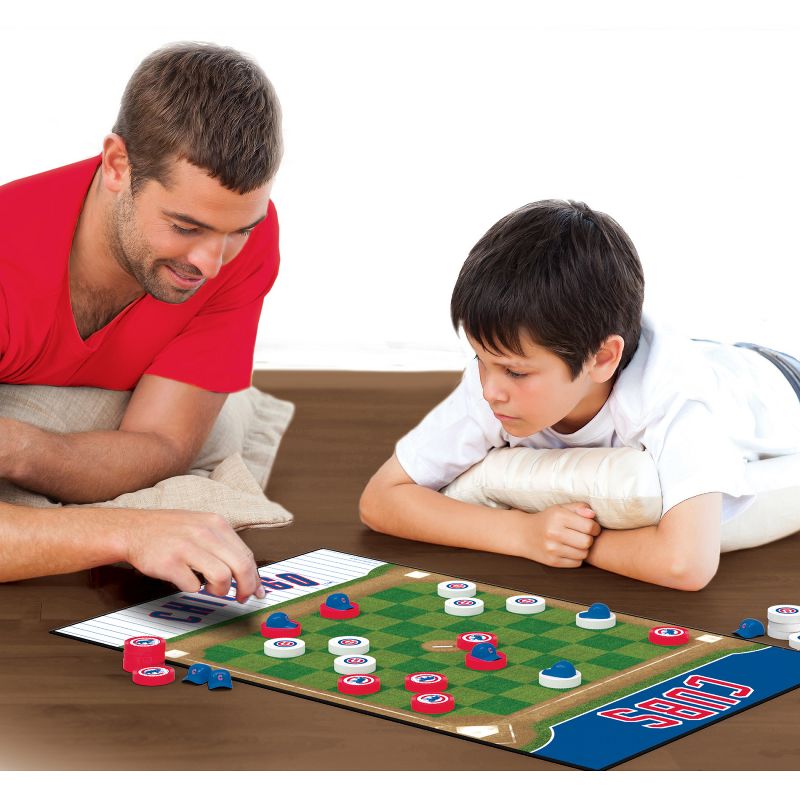 MasterPieces Officially licensed MLB Chicago Cubs Checkers Board Game for Families and Kids ages 6 and Up, 5 of 7