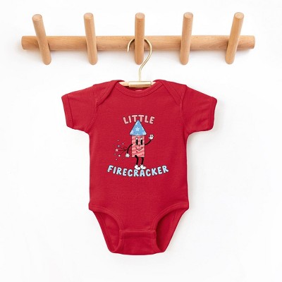 The Juniper Shop Retro Little Firecracker Baby Bodysuit