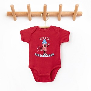 The Juniper Shop Retro Little Firecracker Baby Bodysuit - 1 of 2