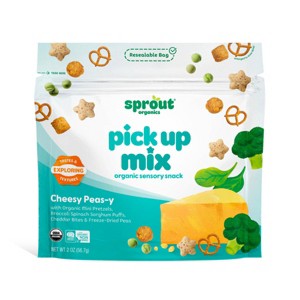 Sprout Organics Pick Up Mix Cheesy Peas-y Organic Sensory Snack