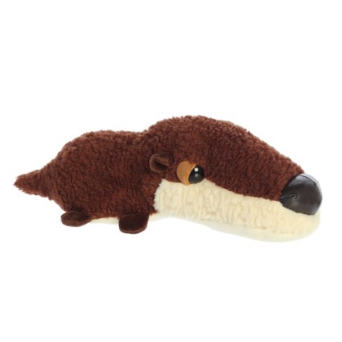 Aurora Medium Toby Otter Schnozzles Playful Stuffed Animal Brown 11.5" - image 1 of 4