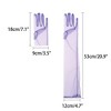 INSPIRE CHIC Women's Tulle Full Finger Mesh Opera Gloves - 2 of 4