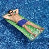 Pool Central 76" Green and Gray Inflatable Sun Tanning Swimming Pool Mattress Raft - 3 of 4